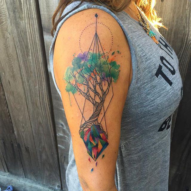 tatuaggio albero  53